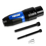 Auspuff-Schieberegler Motorrad Auspuff Sturzpads Für Yamaha FJR1300 FJR1300A FJR 1300 1300A 2022 2023 Rahmen Sturzschutz Motorrad Fallschutz(Blau 1)