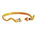 QB2HYG Banded Multi-Use Earplugs, 25NRR, Orange Band/Orange Plug, 10/Box