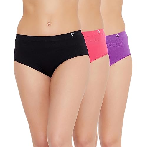 Women's Multicolor Brief (Pack of 3)