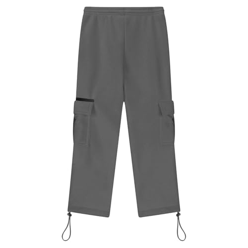 Baggy Sweatpants for Boys Teens Elastic Waist Fleece Cargo Joggers Comfy Warm Active Outdoor Sweat Pants with Pockets3