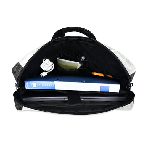 Funda geométrica para laptop con correa 13-15.6 pulg miniatura 6