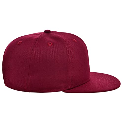 Image of Lids Blank Dime Adjustable Snapback Hat