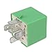 UANG 12V 35A 5 Broches Refroidissement Radiateur Ventilateur Relais Vert 6547TX pour 206 207 306 307 406 407 807