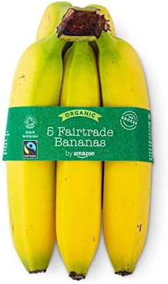 by Amazon Organic Fairtrade Bananas, 5 Pack