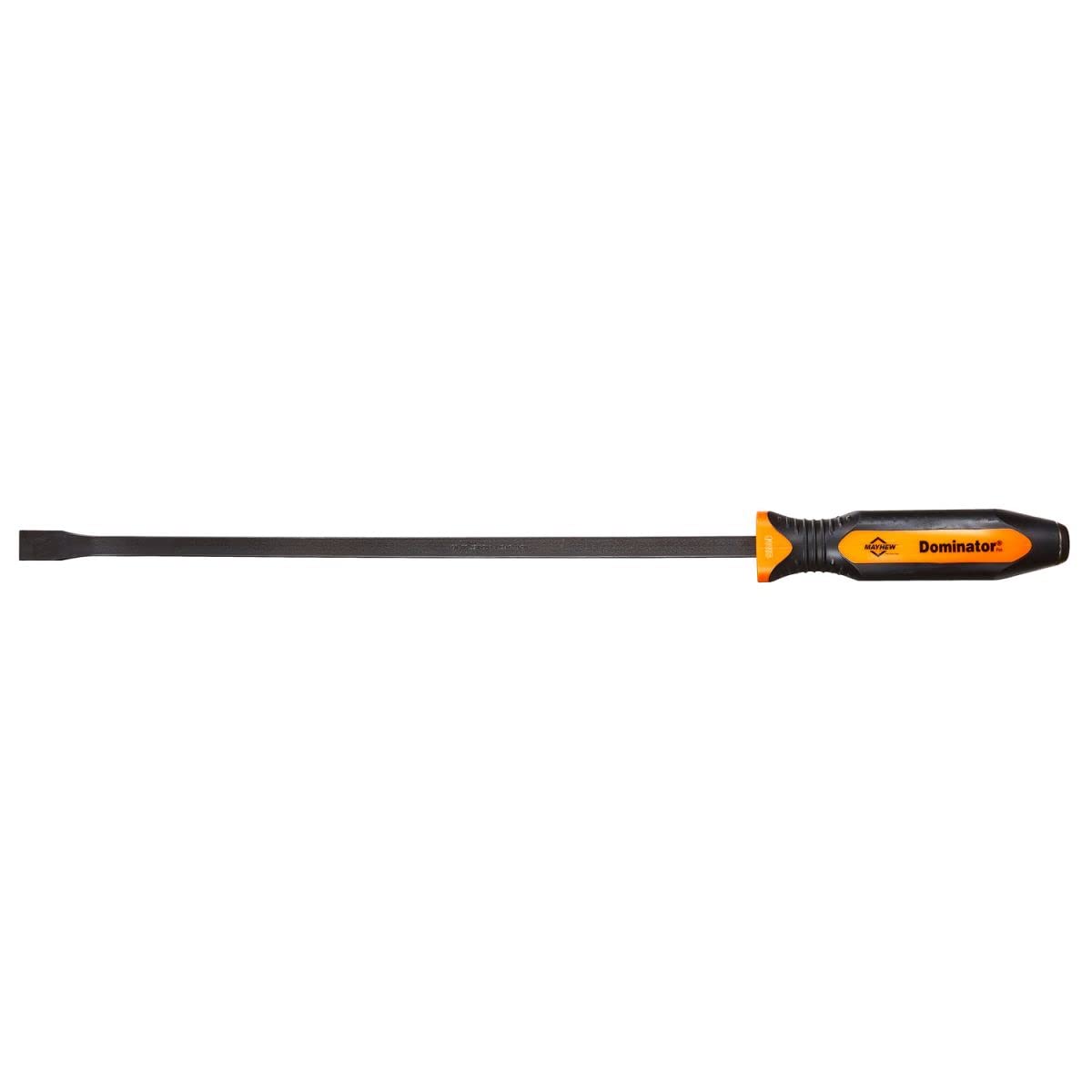 Mayhew Tools 14071OR Dominator Pro 3-teiliges Hebelstangen-Set, 30,5 cm, 43,2 cm und 63,5 cm gebogene Hebelstangen, orange