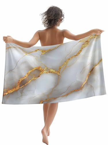 Lansemy Marble Beach Towel 31x63