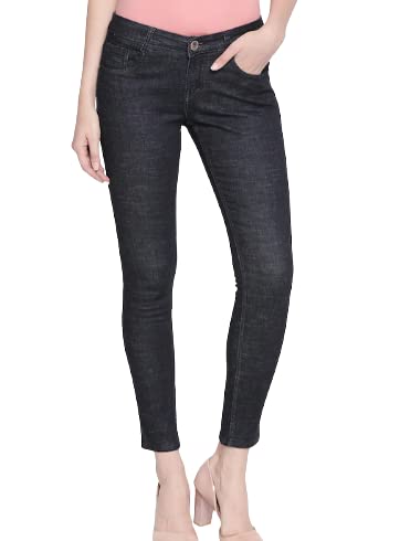 Jean slim femme bleu taille 36 idéal pour sublimer vos tenues de bureau