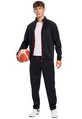 HODOSPORTS Mens Tracksuits Sweatsuits for Men 2 Piece Sets Outfits Full Zip Casual Jogging Suit Sets Athletic Warm Up Suits3