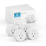 EIGHTREE Matter Smart Plug, Homekit Supported, Hub Required, Smart Plugs That Work with Alexa, Siri & Google Home, WiFi Plug with Remote Control, Timer & Schedule, Matter Smart Home 2.4GHz Wi-Fi Only