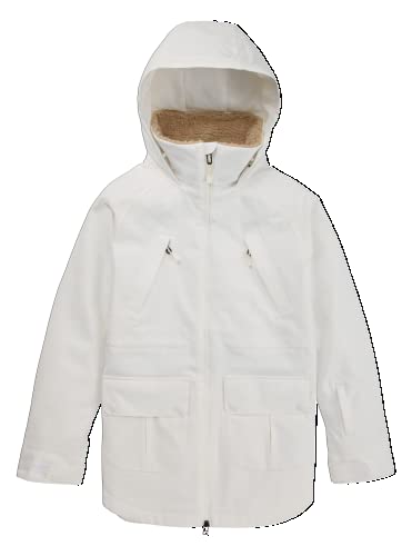Veste standard Prowess Burton blanc XS imperméable et chaude pour le snowboard féminin