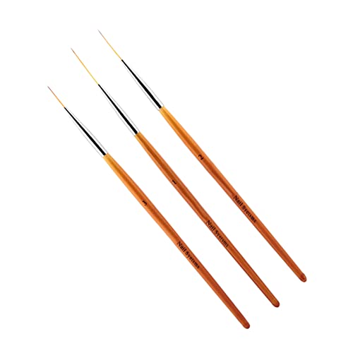 Detalles Finos Patrones de Dibujo Prácticos Líneas de Dibujo Dibujo de Flores Pincel Delineador para Decoración de Uñas, Delineador para Decoración de Uñas, para Personal