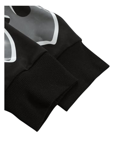 Men's Graphic Oversized Hoodies Long Sleeve Loose Street Hoodie Pullover Sweatshirts3