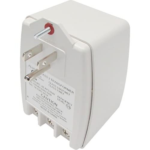 24 Volts AC 50VA Plug in Transformer for doorbells, Cameras, Security Panels. with Screw terminals