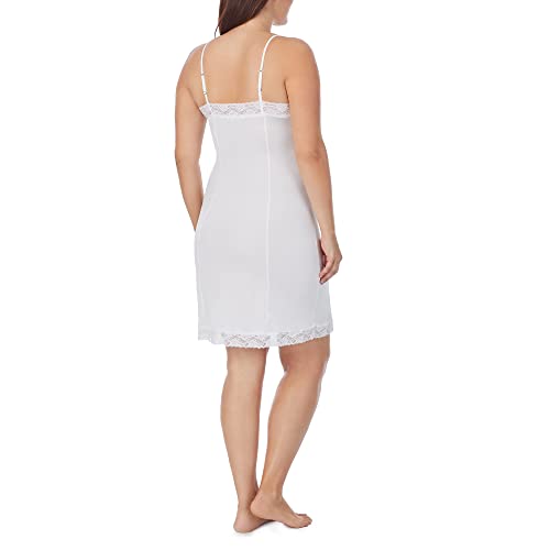 Image of Jones New York Women's Silky Touch inch38 Spaghetti Strap Anti-cling Full Slip W /Lace