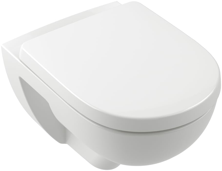 Villeroy & Boch O.Novo Kombi-Pack inkl. WC-Sitz Softclose, TwistFlush, weiß C+, 5660CLR1