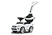 Jamara - 460244 - Push Car Mercedes GL63AMG - Canne Parentale Blanc