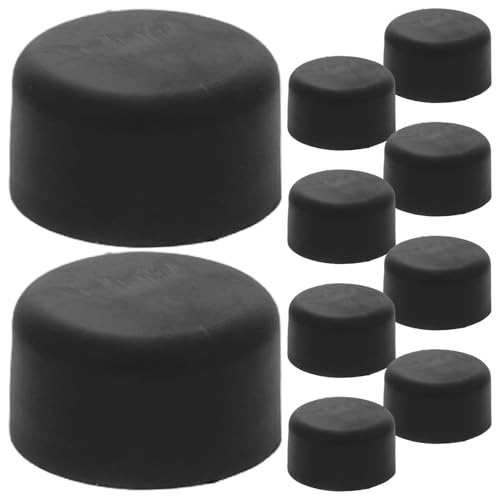 UTHCLO 10個 フォードエッジ エスケープ対応耐候性ラバーワイパーアームナットカバー 車用風防ワイパースクリューキャップ交換部品