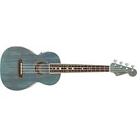 Fender Dhani Harrison Uke テナーウクレレ Amazon.com: Fender Dhani Harrison Tenor Ukulele, Walnut