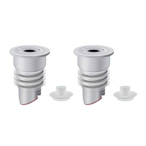 Whoasyst Floor Drain Seal Rings Set Washing Machine Pipe Plugs Floor Drain Covers Set Simple Installation For Odor Prevention Sewer Pipe Seal Rings