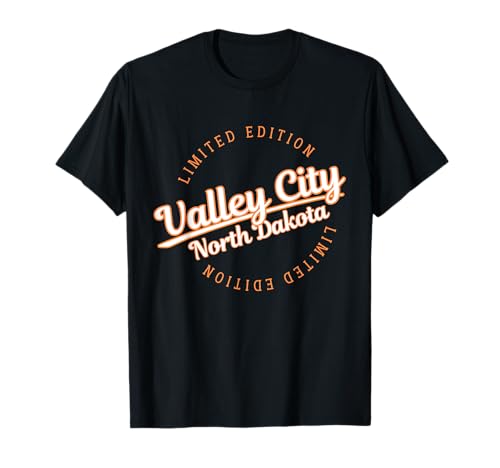 Retro Athletic Valley City ND Apparel T-Shirt