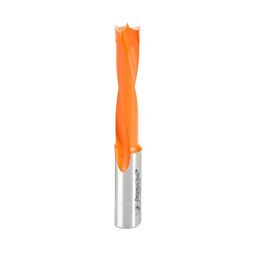 Amana Tool - 306005 Carbide Tipped Brad Pt. Boring Bit L/H 5mm Dia x 70mm Long x 10mm Sh