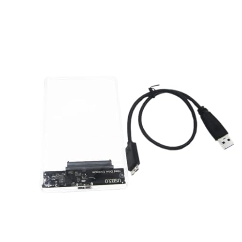 Carcasa Externa Transparente 2.5" USB 3.0 SATA HDD miniatura 1