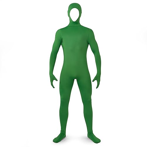 Spooktacular Creations Herren Grüner Bodysuit Jumpsuit Kostüm für Motto-Partys