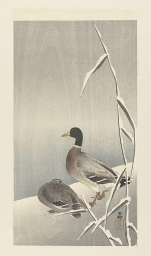 Tableaux Graffiti Art Mural d'Ohara Koson, poster moderne 60x90cm