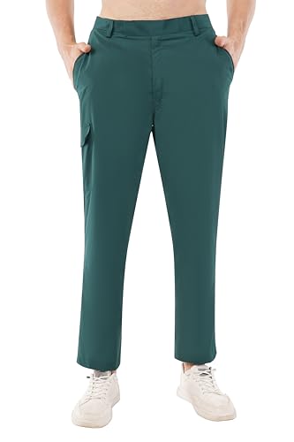 Image of PRAGATI TRENDS Premium Unisex Scrub Suit With Customize Name Print Option(Follow the Description) V-Neck Top and Cargo Type Trouser
