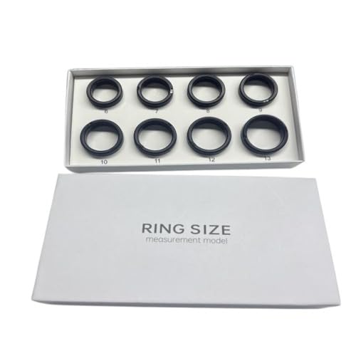 FYFIT Smart Ring with Health Monitoring, IP68 Waterproof, Fitness Tracker, Heart Rate Monitor, SpO2, Sleep Tracking, 5-Day Battery Life, Stainless Steel (Universal, Sizing Kit)