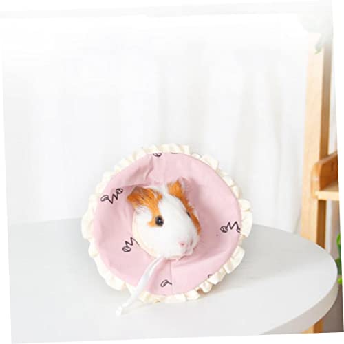 BELLIFFY 1stück Elizabethan Collar Für Kleine Haustiere Schutzkragen Gegen Lecken Und Kratzen Für Meerschweinchen Und Fliegende Eichhörnchen Waschbar Leicht Und Langlebig