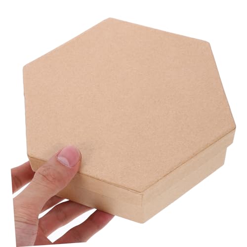 Cajas para envolver postres sin dañar el glaseado usando contenedores hexagonales estables 4