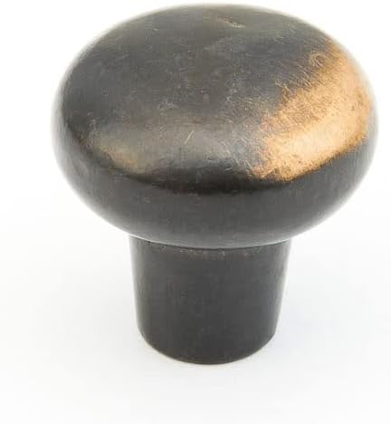 Schaub & Co. 771-AZ Mountain 1 1/4 Round Knob - Antique Bronze