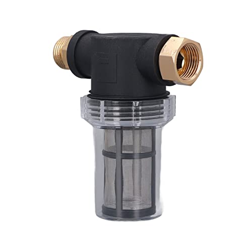 CDQL Garden Hose Inlet Filter for High Pressure Washer,Inline Sediment Filter Attachment,Whole House Sediment Water Prefilter