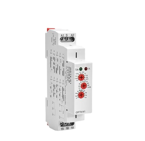 Relais temporisé multifonctionnel GRT8-N AC 220V et DC 24V pour contrôle de retard précis
