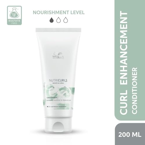 Image of Wella Professionals Nutricurls Detangling Conditioner for Waves & Curls 200ml