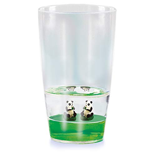 Floatarama Tumbler - Panda de Deluxebase. Verre pour Enfant en Acrylique avec Figurines d'Animaux Flottants. Gobelet panda de 250 ml sans BPA, vaisselle pour enfants et...