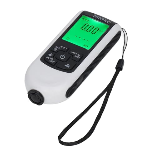 Calibrador digital de espesor para pintura con cuerda y apagado automático miniatura 1