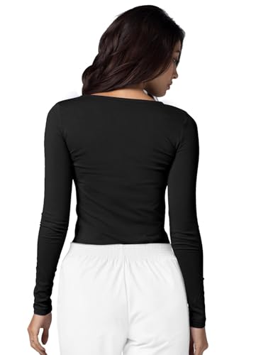 Image of Adar Underscrubs for Women - Long Sleeve Underscrub Comfort Tee