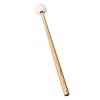 Lovermusic 40cm Timpani Mallets Timpani Sticks with White Middle-Hard Velvet Head Mallets Wood Handles Black Pack of 2 #1