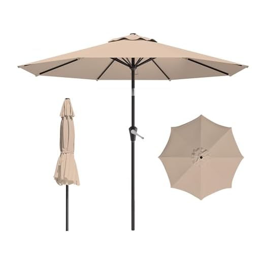 Best swimming pool umbrella AreShark 9 FT Outdoor Umbrella