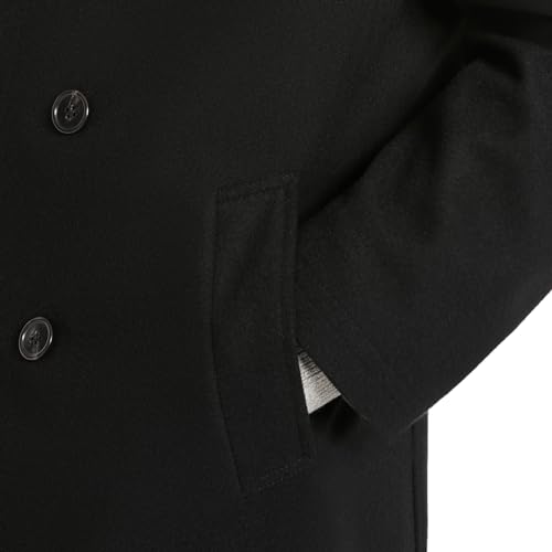 Ben Sherman Men's Brenton Double Breasted Wool Overcoat3