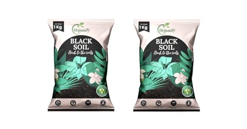 Image of Premium Black Soil (2KG) for Plants Home Garden | Nutrient-Rich Organic Soil with Microbes | Enhances Fertility & Moisture Retention | Natural Chemical-Free Potting Mix