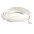 Instatrim 3/4 Inch (Covers 3/8" Gap) Flexible, Self-Adhesive, Caulk and Trim Strips for Floors, Ceilings, Countertops and More (White, 10ft Long, 1 Pack)