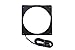 Phanteks PH-FF120RGBA_BK01 Halos Lux RGB Fan Frame High density LEDs RGB 120mm fan mounting,Black