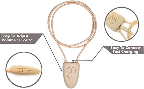 ZCMMF 3.5 Bluetooth Neckloop Invisible Small Earpiece Super Small Nano Bug Bluetooth Wireless GSM Neckloop Box ID Card Wallet Covert System