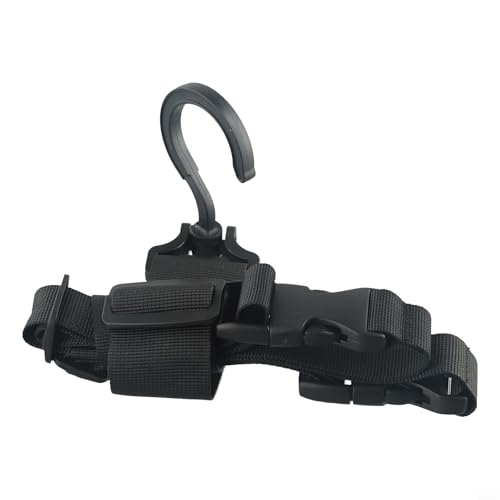 Accesorio de cuidado de botas para entusiastas de vadeo y pesca con un colgador giratorio y correa reforzada para una correcta circulación del aire