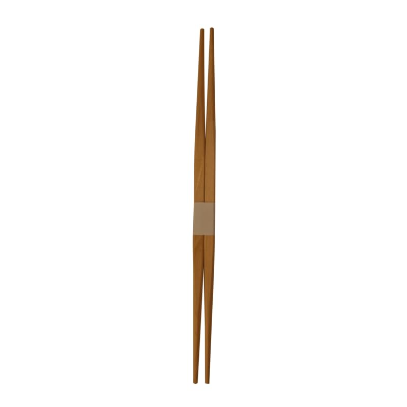 Palillos chinos de bambú Packnwood de 24 cm en sobres de 2 unidades pack de 100 pares