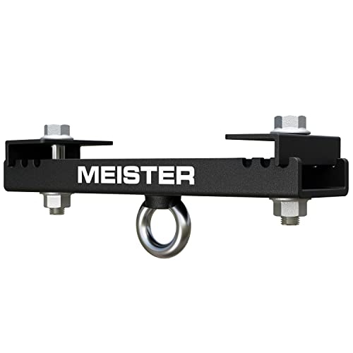 Meister Beam Clamp Hanger Mount for Boxing & MMA Heavy Bags, Suspension Straps & Ceiling Fixtures - Black - 5.5" - 7.5" - Image 2