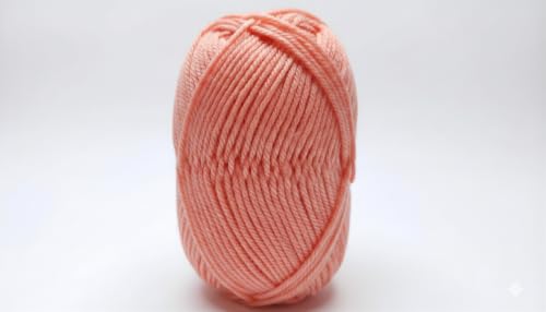 Image of Vardhman Magnus Knitting Yarn 100% Acrylic Bulky 4Ply Yarn (Pack of 1 Ball - 100g) - Knitting & Crochet Yarn for Winter Sweaters, Scarves, Blankets | Hypoallergenic, Hand Wash - Coral